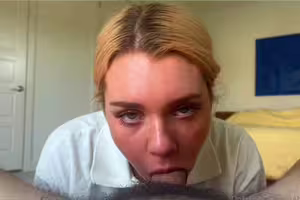 Gabbie Carter – Roleplay Slutty Little Nerd Practices Using Dick!
