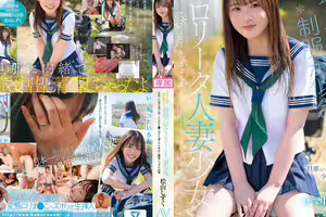 [破壞版]アダルト界で最も若くて制服が似合うロ●ータ人妻少女 桧山しずく AVデビュー 旦那との倦怠期が続く少女おま●こはナマ挿入ナマ中出し願望こっそり出演