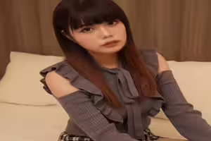 【友達と3P解禁】敏感Fカップスレンダー美女が再登場！経験人數〇〇人越えのヤリマン體質炸裂で2本デカチン交互責め♡中出しからお掃除フェラで完遂！