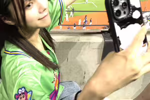 也是野球美少女！涼森れむ(涼森玲夢)的大巨蛋初體驗！ 