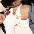 We both watched as the first spurt of my cum blasted out the end of my cock head